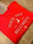 Load image into Gallery viewer, North Pole Milk & Cookie Co. Christmas Sweatshirt