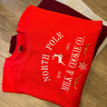 Load image into Gallery viewer, North Pole Milk & Cookie Co. Christmas Sweatshirt