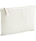 Load image into Gallery viewer, Striped Organic Cotton Accessory Pouch