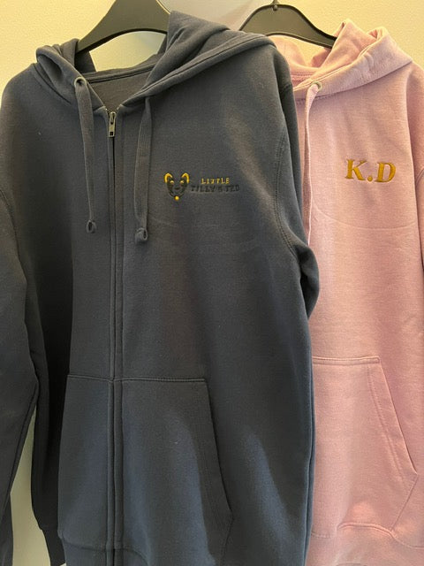 Full Zip Hooded Sweatshirt by Sol's