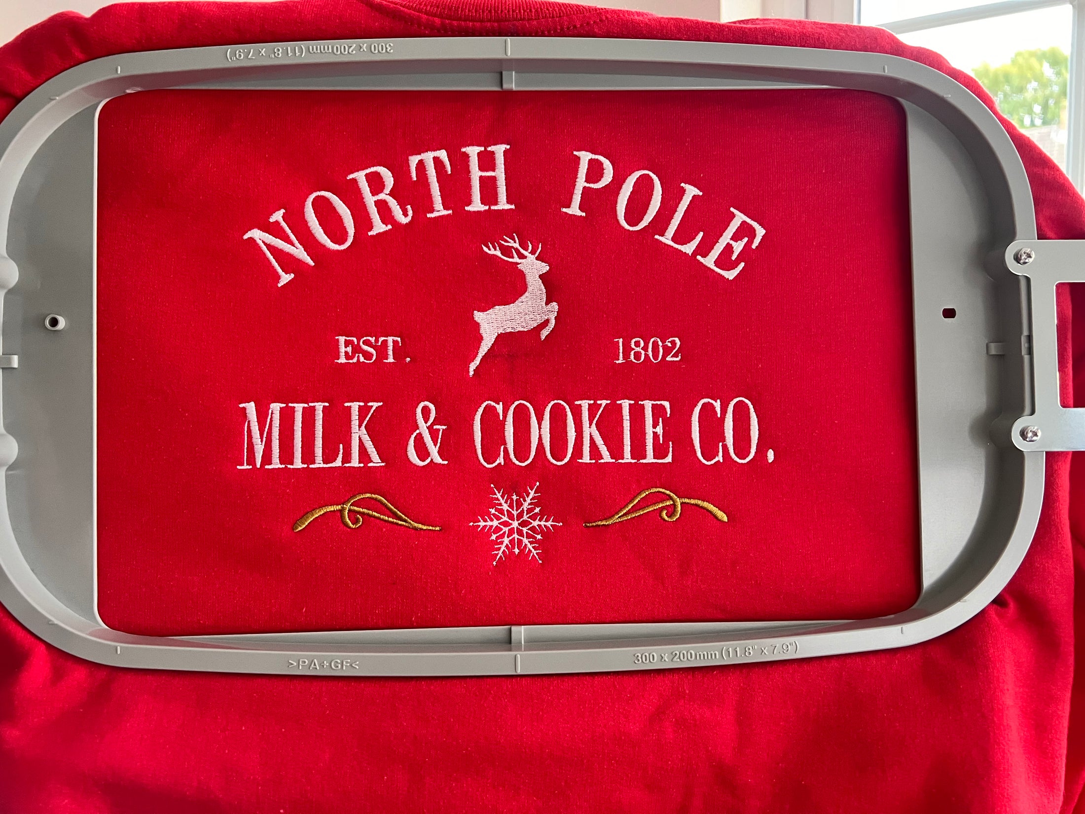 North Pole Milk & Cookie Co. Christmas Sweatshirt