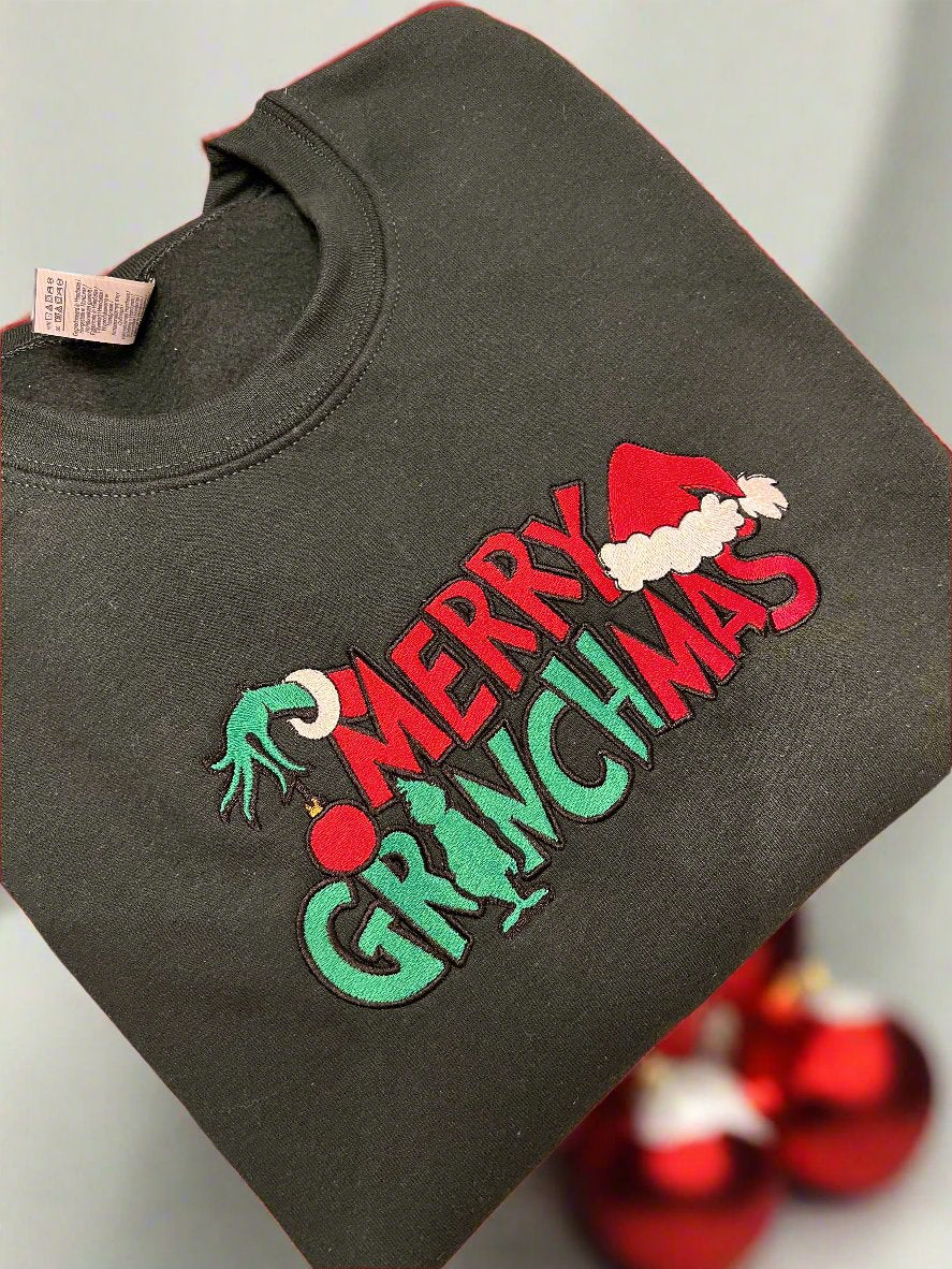 Merry Grinchmas Christmas Sweatshirt