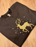 Load image into Gallery viewer, Magical Reindeer Sparkle Christmas Sweatshirt
