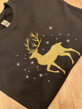 Load image into Gallery viewer, Magical Reindeer Sparkle Christmas Sweatshirt
