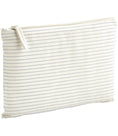 Load image into Gallery viewer, Striped Organic Cotton Accessory Pouch
